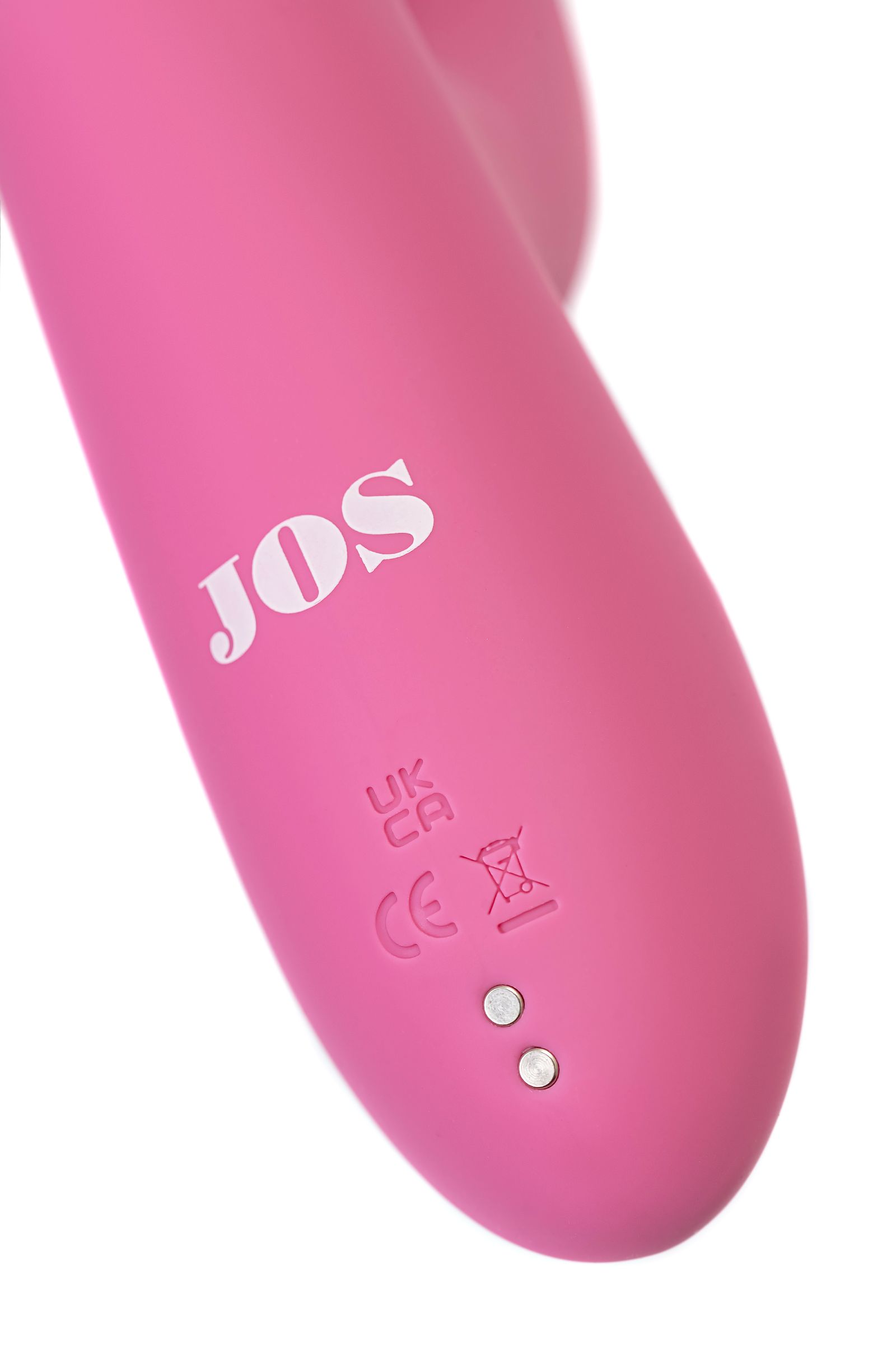 Розовый вибратор с двигающимся язычком и стимулирующим шариком Monti - 24 см. — изображение 12