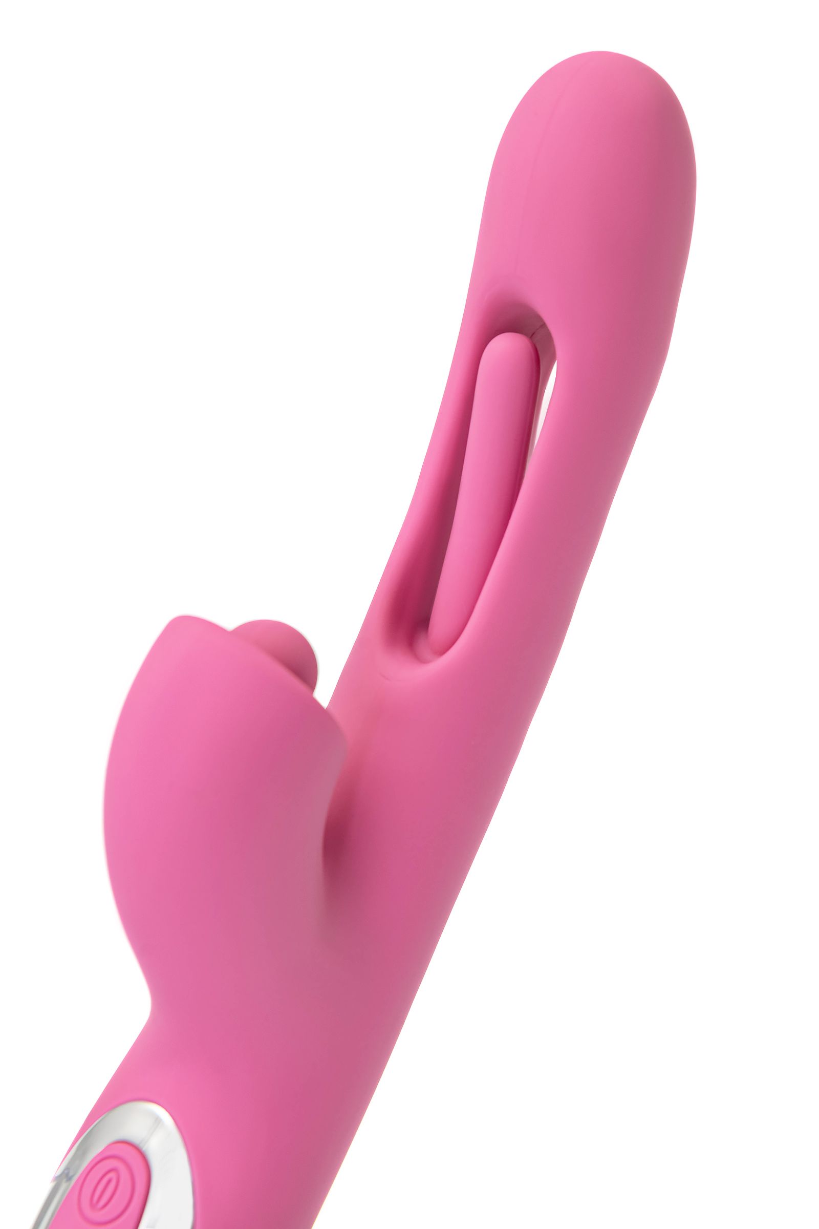 Розовый вибратор с двигающимся язычком и стимулирующим шариком Monti - 24 см. — изображение 10