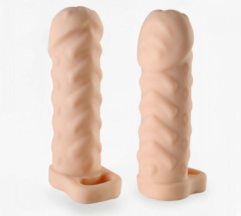 Телесная насадка-удлинитель Kleon - 15 см. — изображение 2