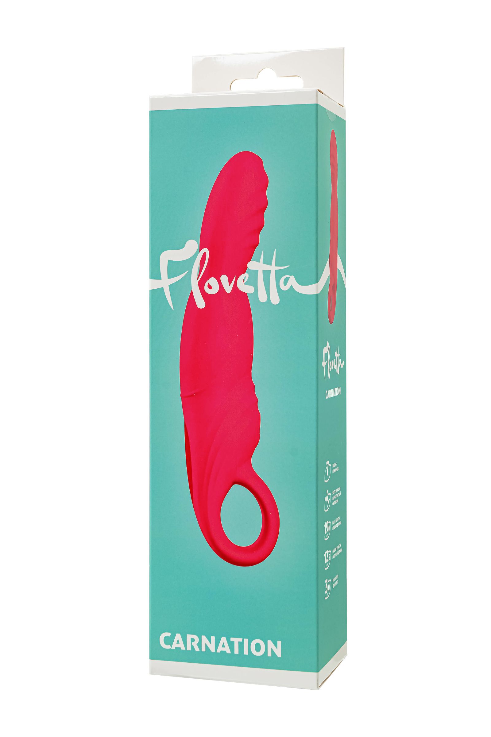 Розовый вибратор для точки G с двигающейся головкой Carnation - 19 см. — изображение 7