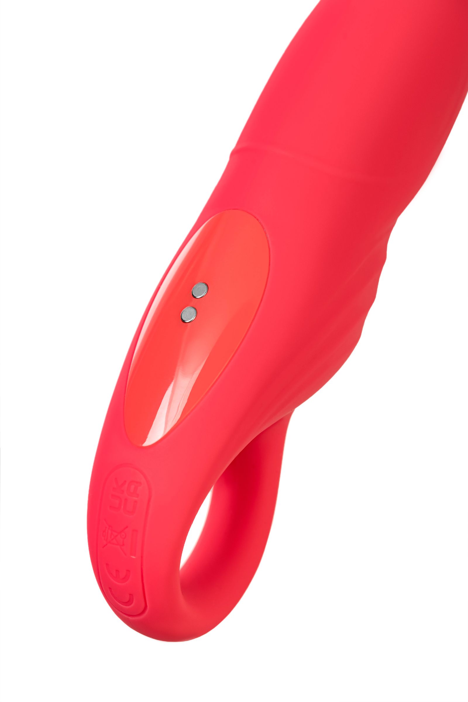 Розовый вибратор для точки G с двигающейся головкой Carnation - 19 см. — изображение 10