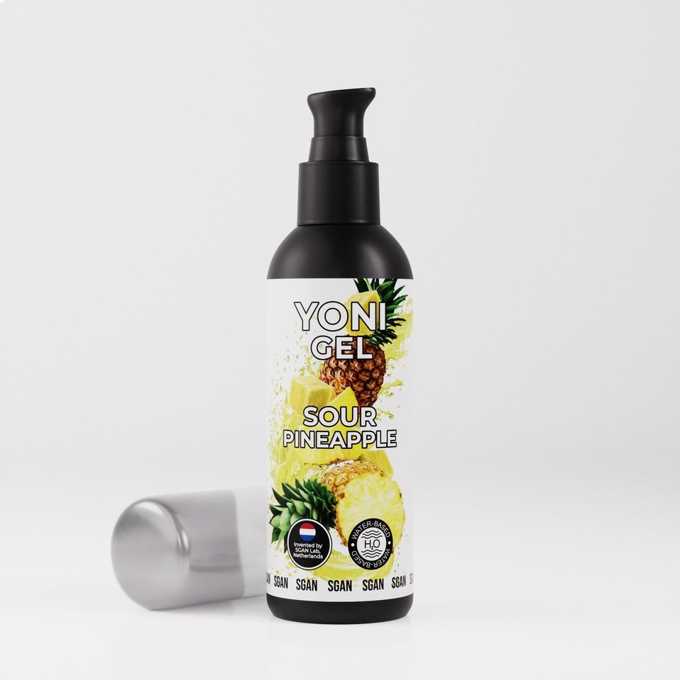 Лубрикант для орального секса SGAN со вкусом кислого ананаса - 100 мл. — изображение 2