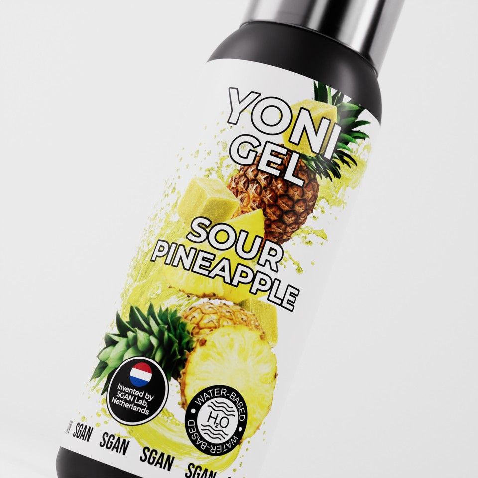 Лубрикант для орального секса SGAN со вкусом кислого ананаса - 100 мл. — изображение 4