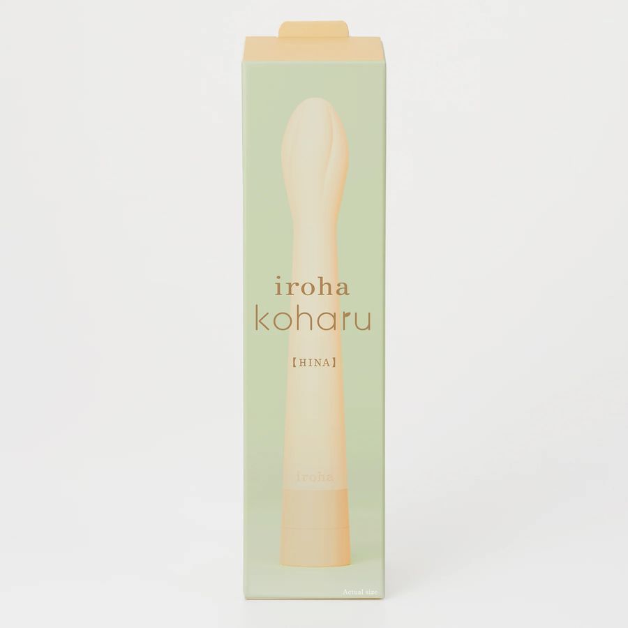 Желтый вибратор Iroha Koharu Hinatsubomi - 16 см. — изображение 4