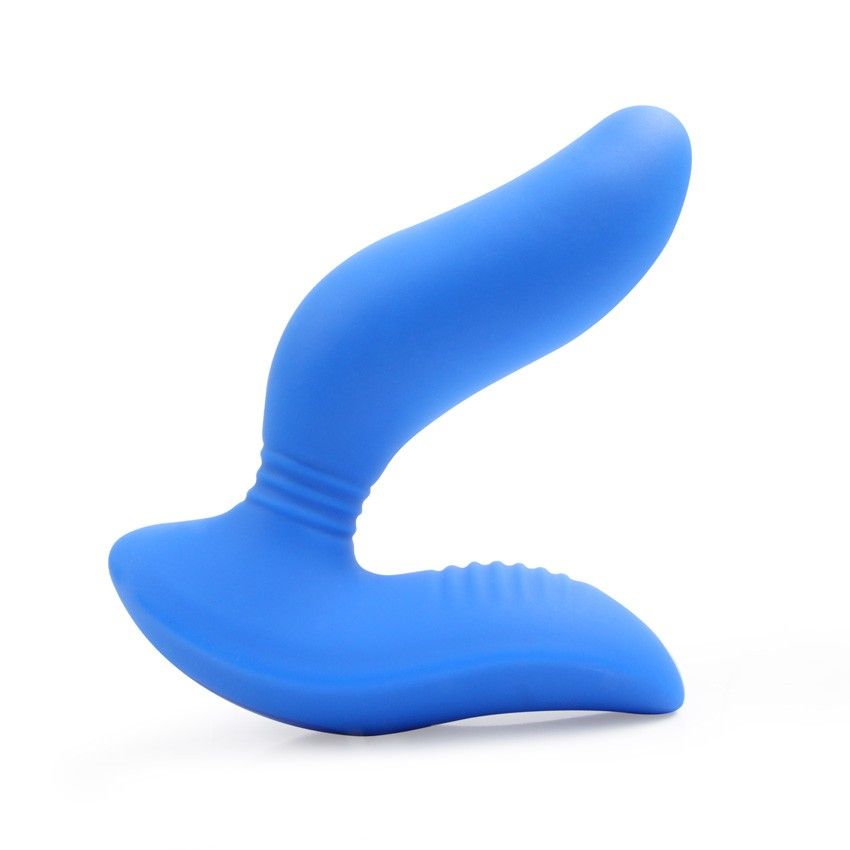 Черный вибромассажер простаты 3,5’’ Curve P-spot Massager - 12 см.