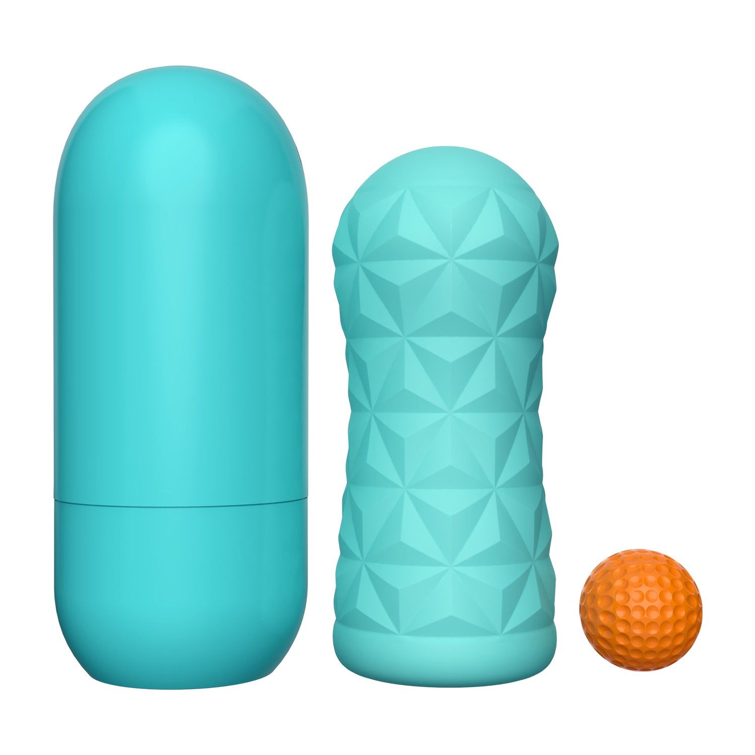 Аквамариновый мастурбатор Victoria — изображение 3