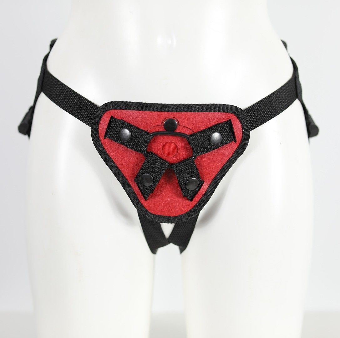 Красный пояс с двумя типами фиксации насадок — изображение 3