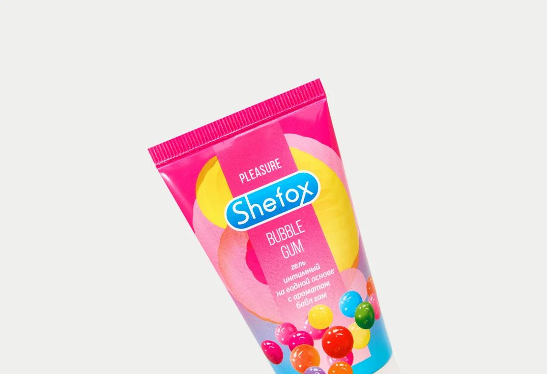 Интимная гель-смазка Shefox «Бабл гам» - 50 мл. — изображение 7