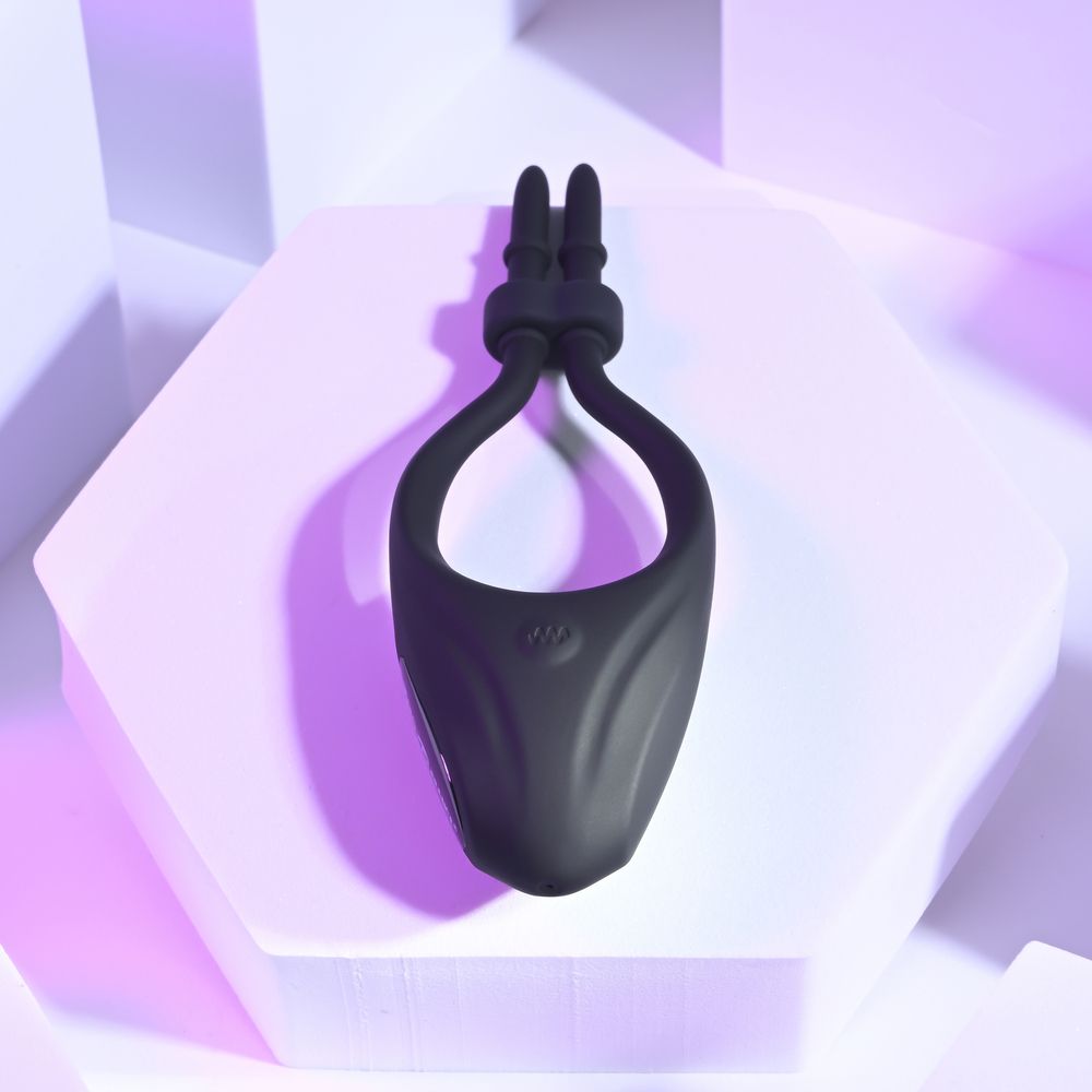 Черное эрекционное вибролассо Perfect Fit — изображение 9