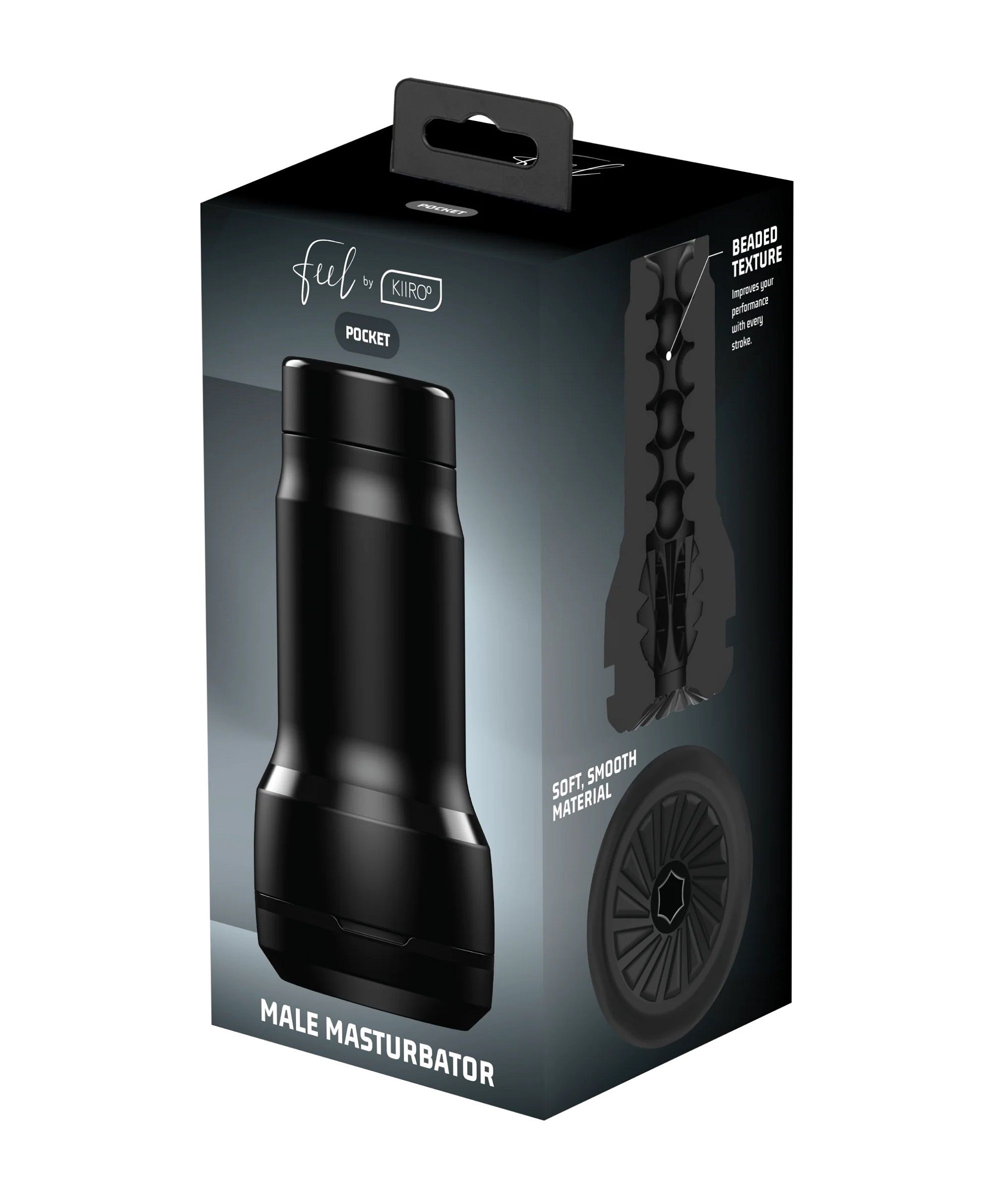 Черный мастурбатор Feel Pocket Stroker — изображение 4