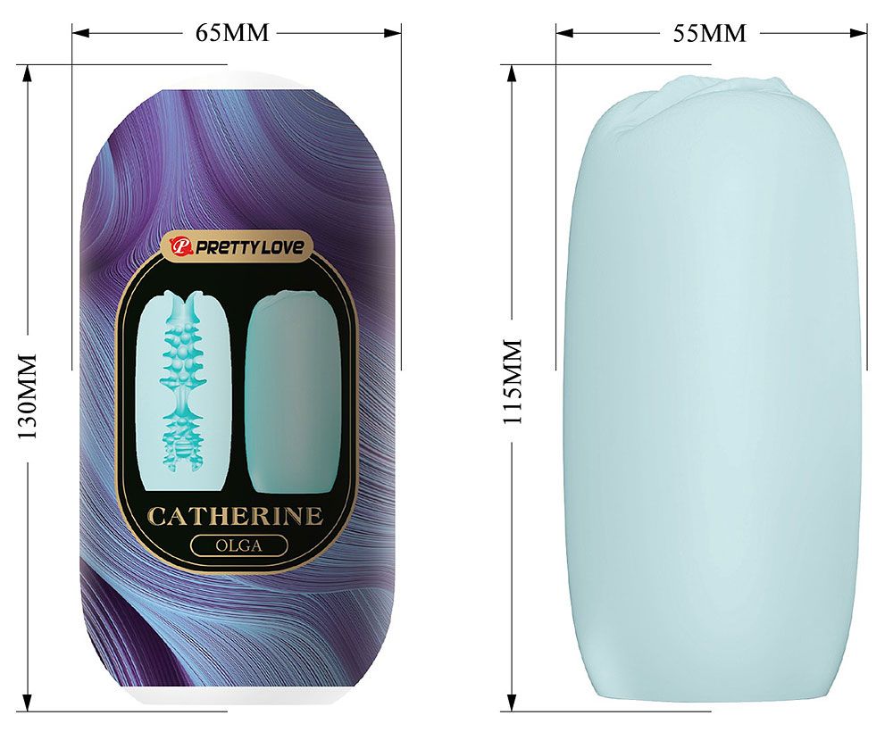 Голубой мастурбатор-вагина Olga — изображение 3