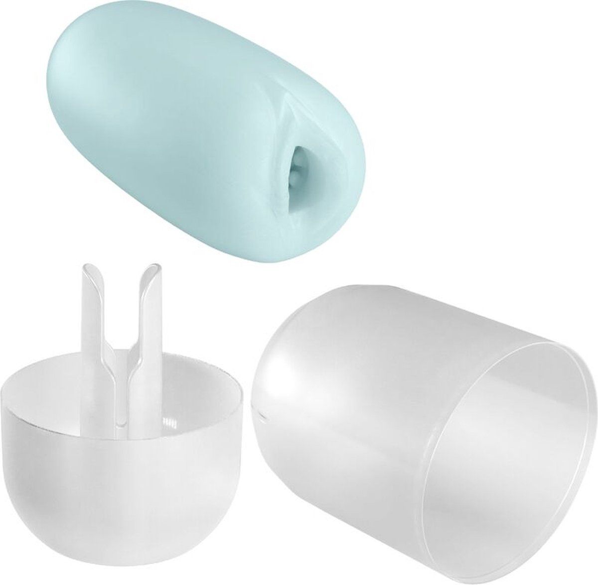 Голубой мастурбатор-вагина Olga — изображение 4