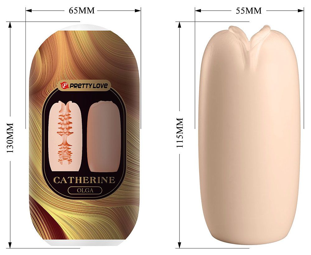 Телесный мастурбатор-вагина Olga — изображение 3