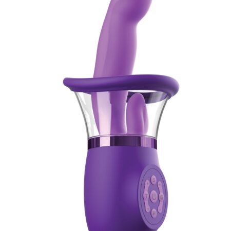 Фиолетовая помпа-вибратор Ultimate Pleasure Pro Plus