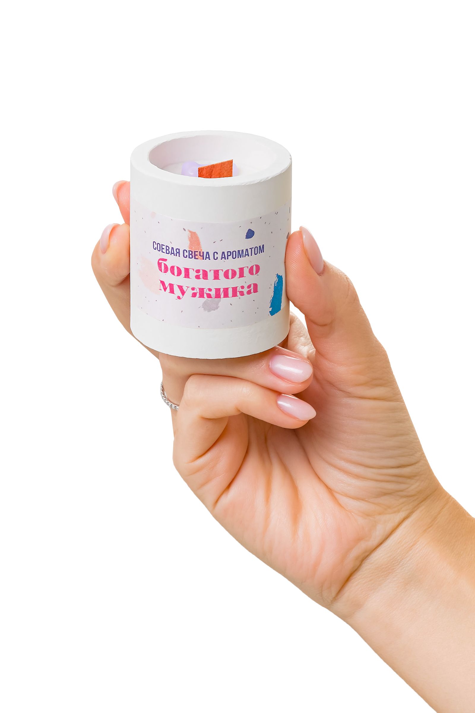 Ароматическая свеча «Богатый мужик» — изображение 2