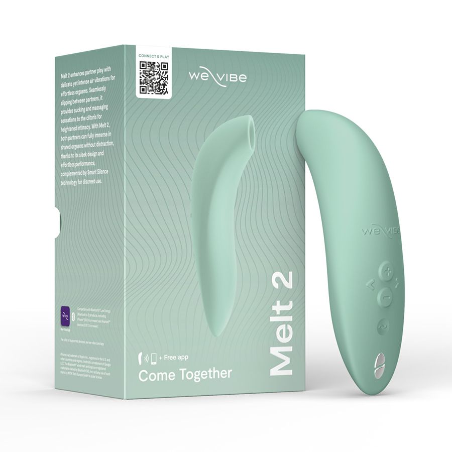 Мятный бесконтактный клиторальный стимулятор We-Vibe Melt 2 — изображение 7