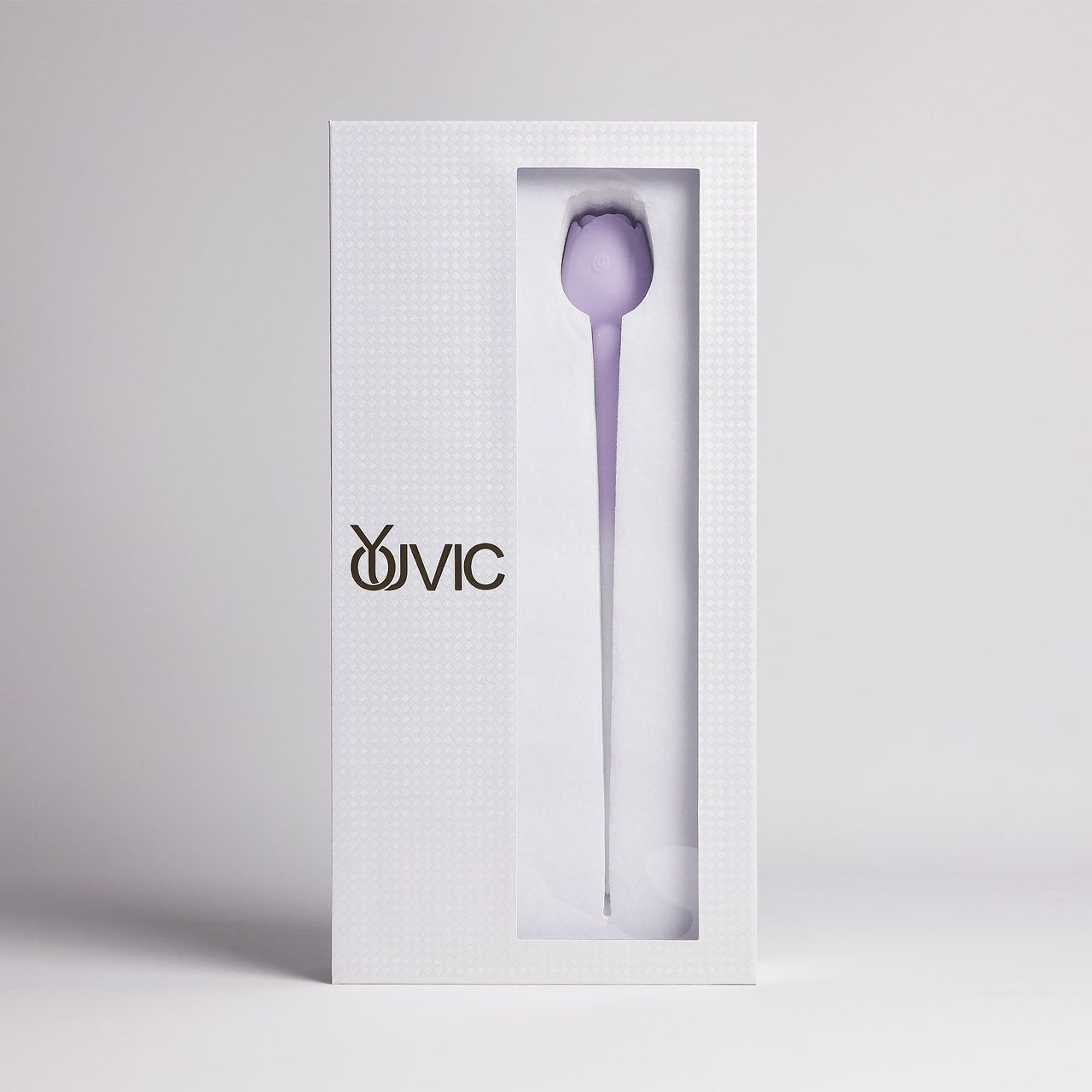 Сиреневый вибростимулятор в форме розы Youvic — изображение 2