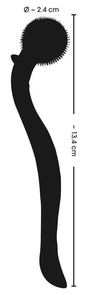 Черное колесо Вартенберга Micro Pinwheel - 13,4 см. — изображение 7