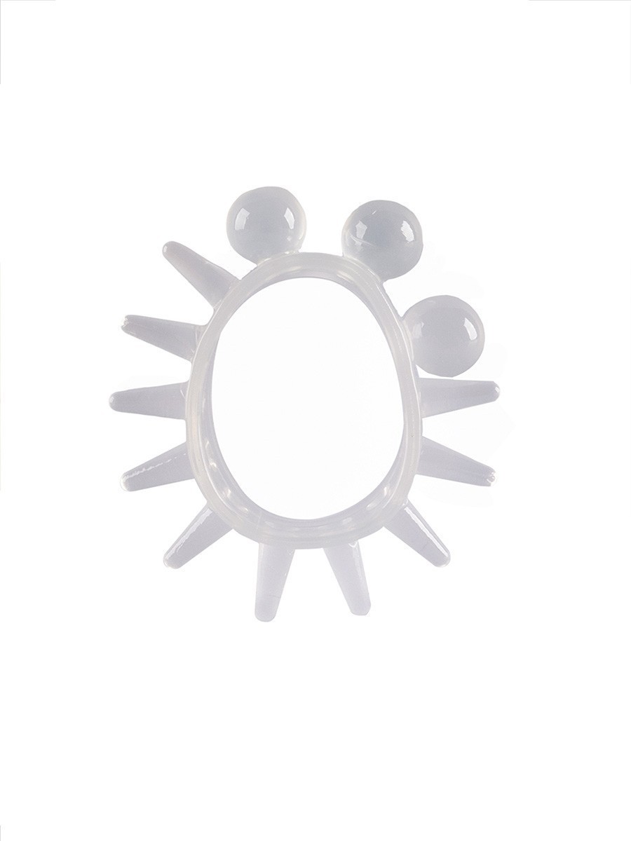 Эластичное эрекционное кольцо с шариками и лучами — изображение 4