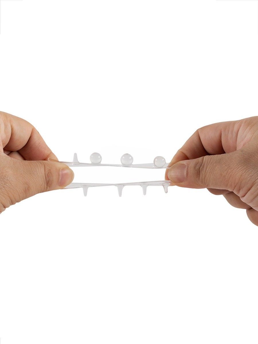 Эластичное эрекционное кольцо с шариками и лучами — изображение 7