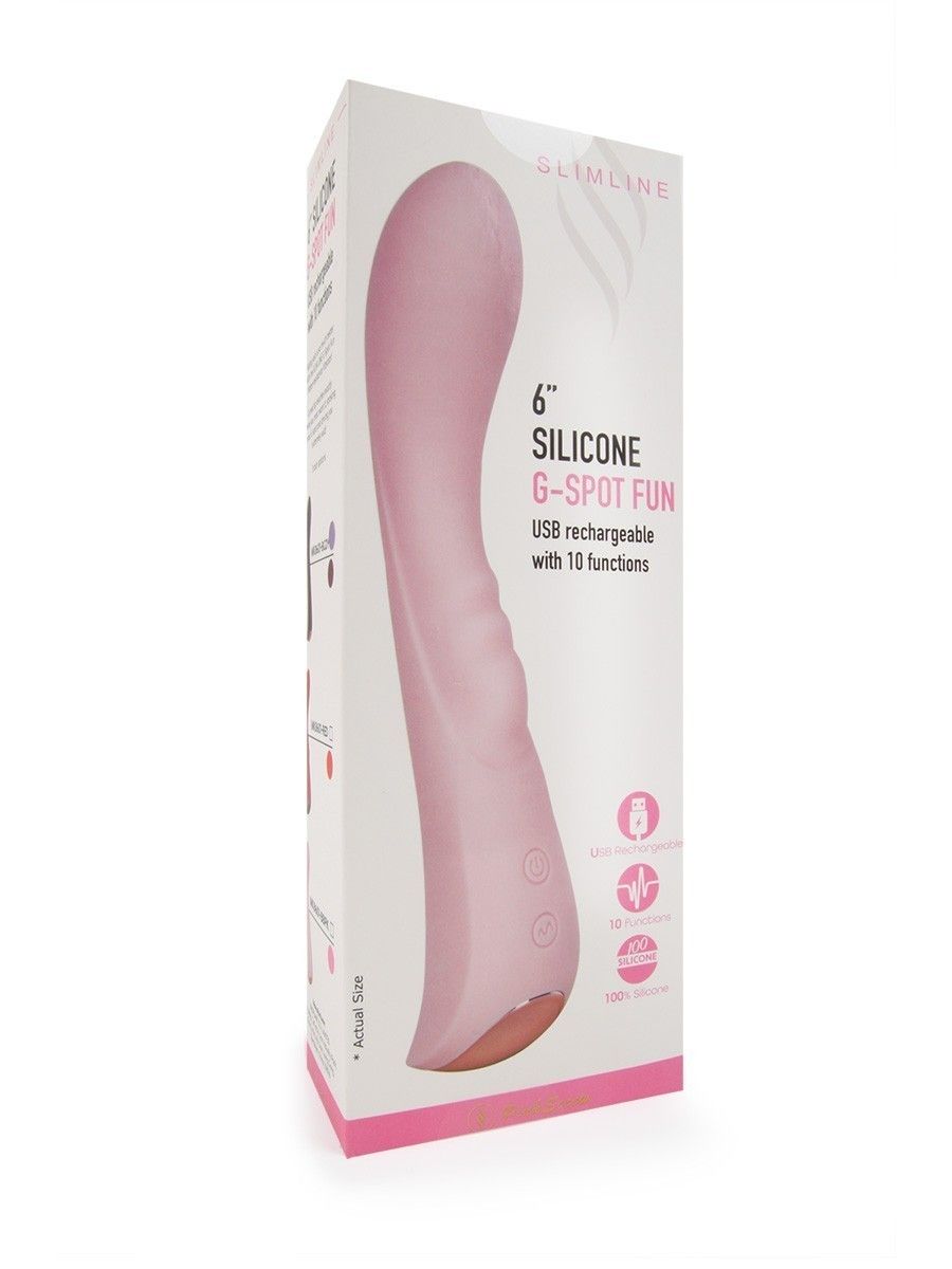 Малиновый вибратор для G-стимуляции - 19,1 см. — изображение 3