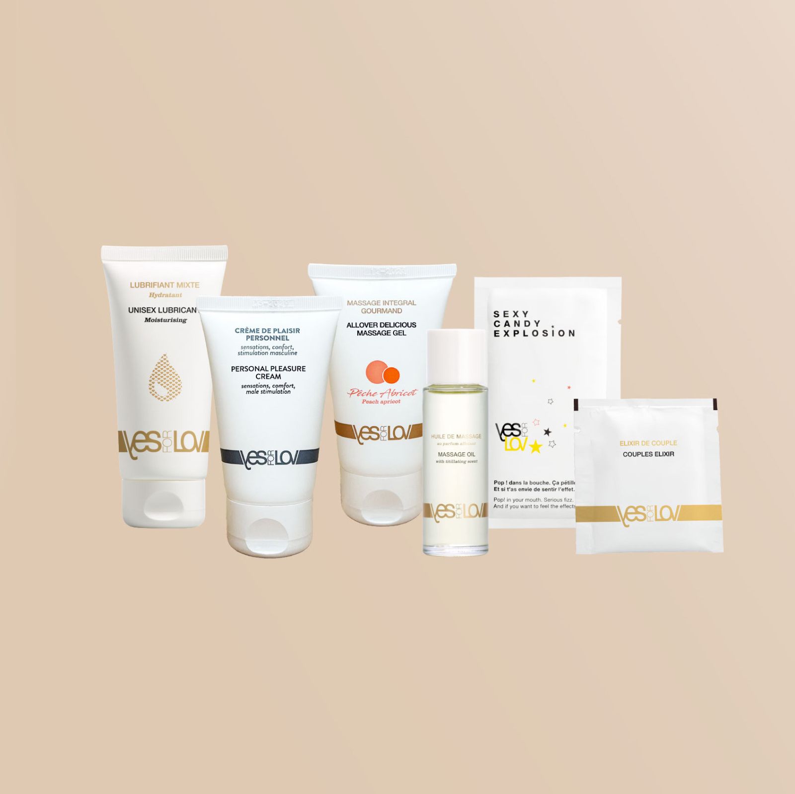 Набор YESforLOV La Trousse Enchantée в черной косметичке — изображение 2