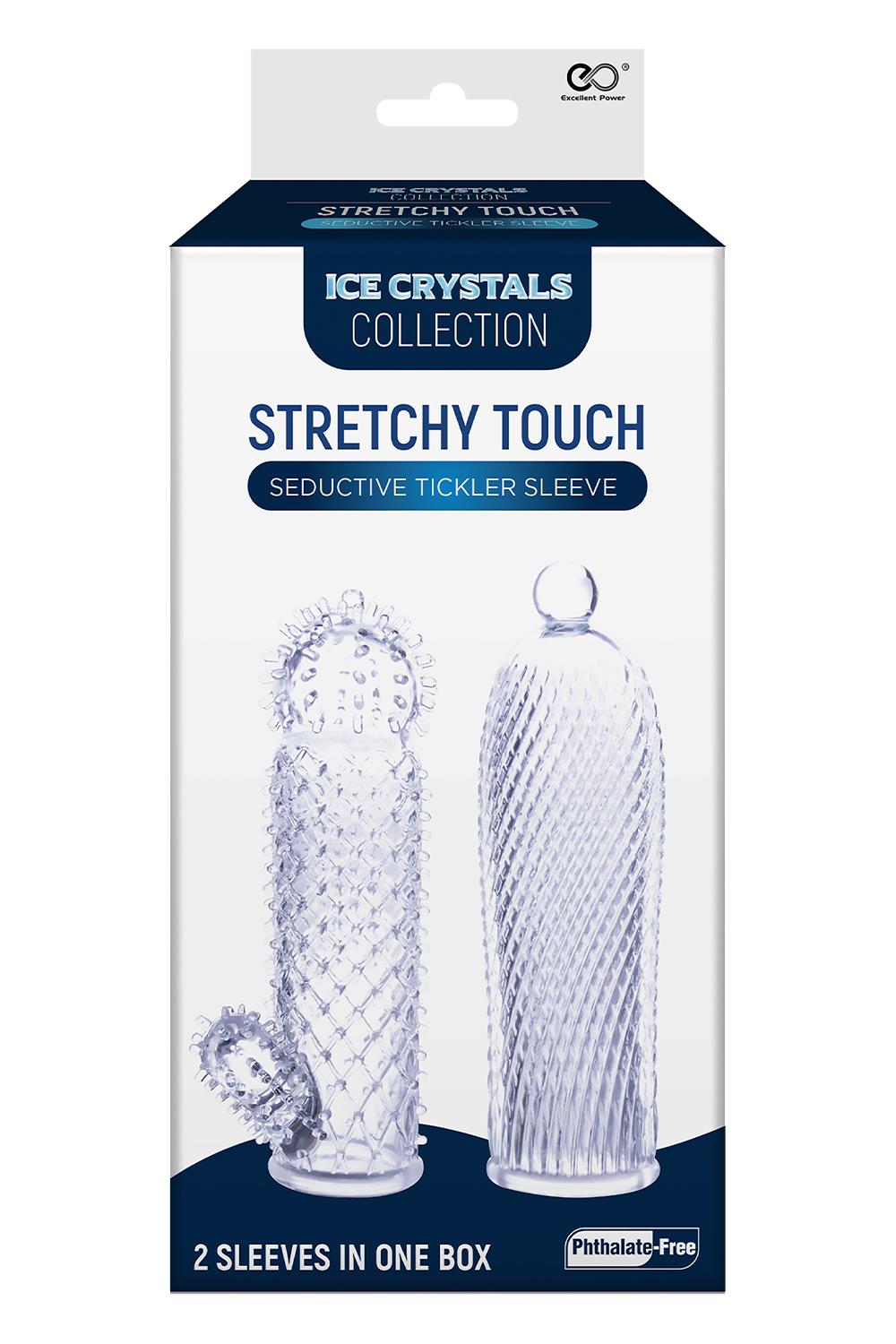 Набор из 2 прозрачных насадок на член Seductive Tickler Sleeves — изображение 4