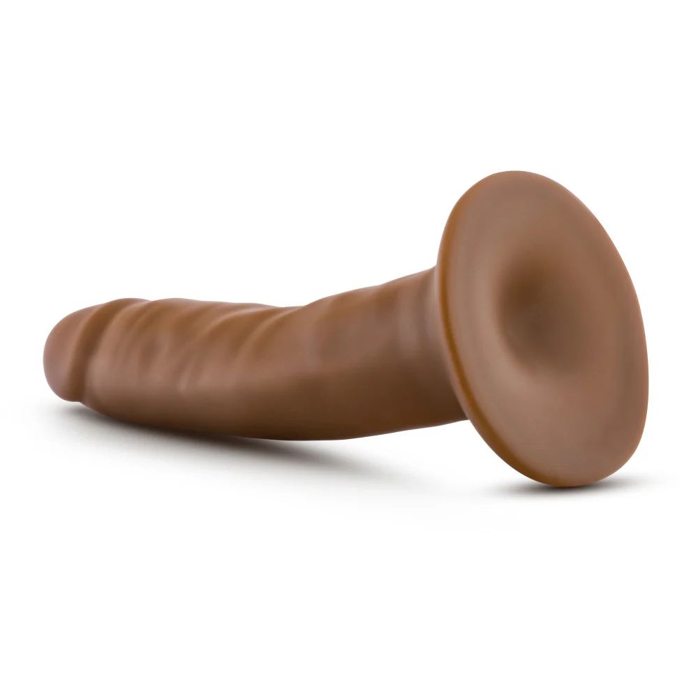 Карамельный фаллоимитатор 5.5 Inch Long Dildo With Suction Cup Base - 13,9 см. — изображение 2