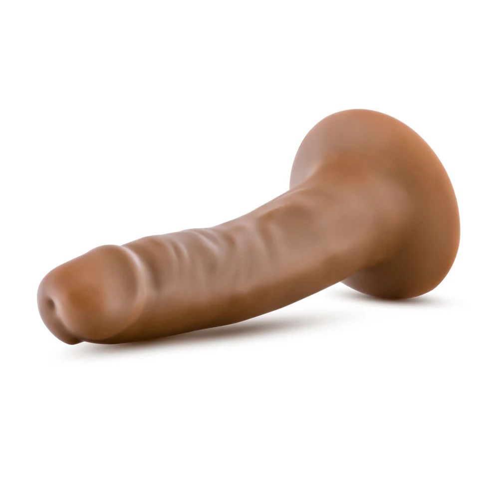 Карамельный фаллоимитатор 5.5 Inch Long Dildo With Suction Cup Base - 13,9 см. — изображение 3