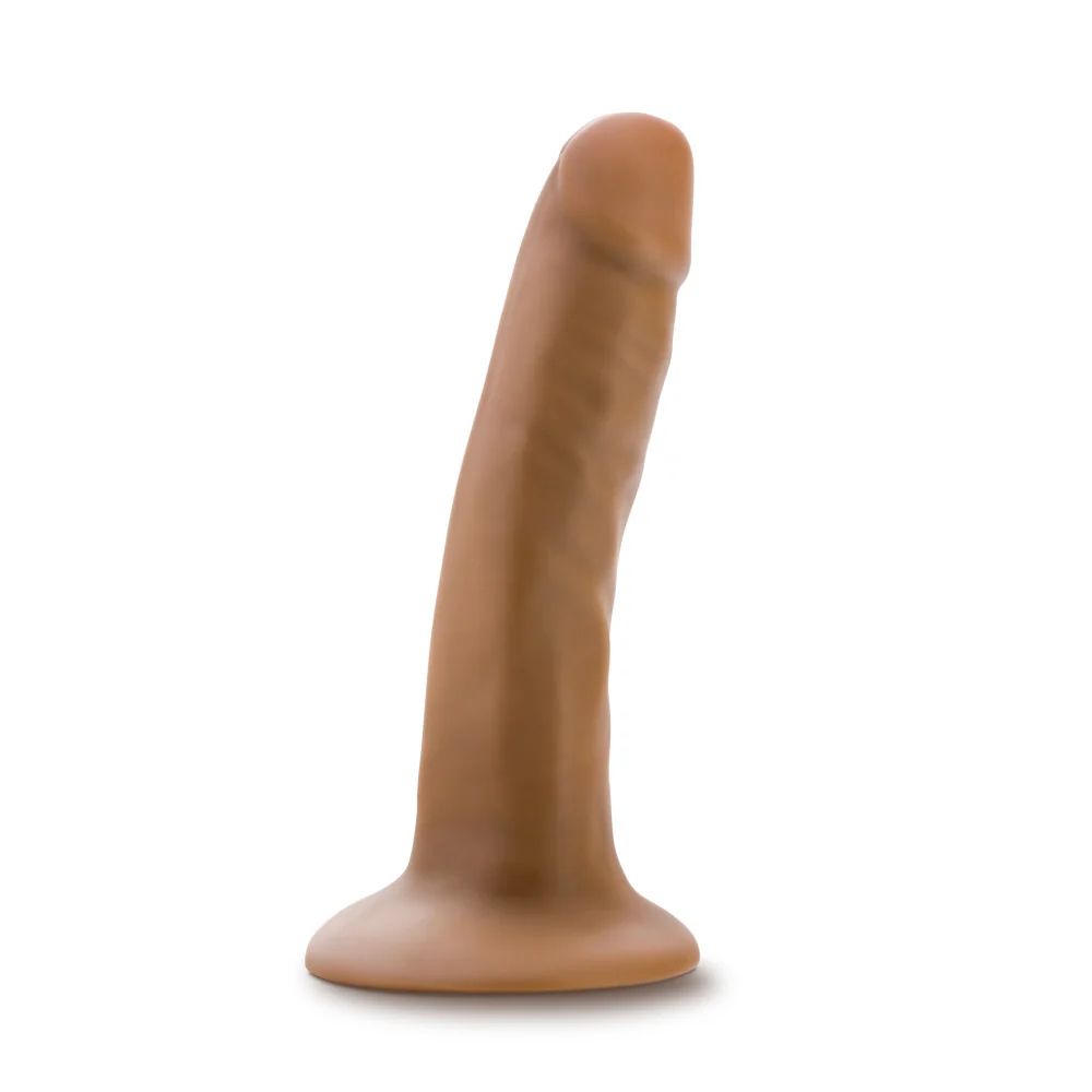 Карамельный фаллоимитатор 5.5 Inch Long Dildo With Suction Cup Base - 13,9 см. — изображение 4