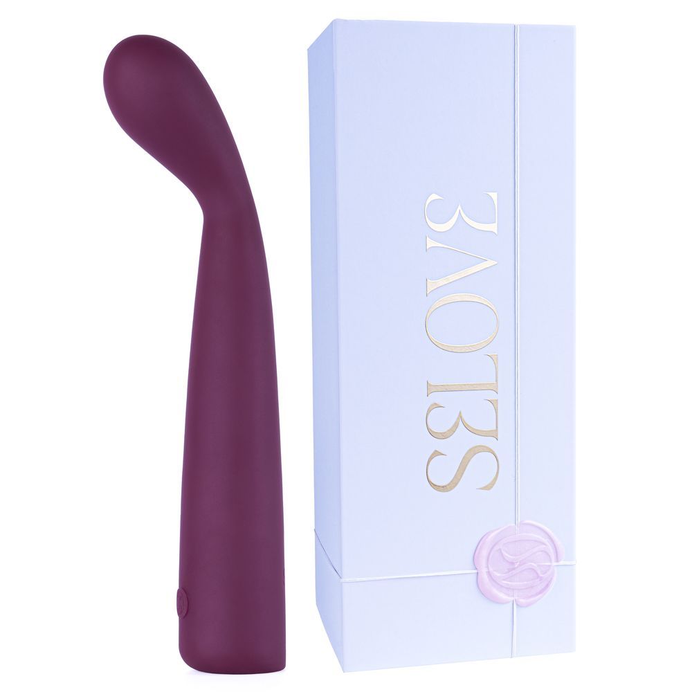 Фиолетовый изогнутый вибратор Selove TouchBend SE100 - 17,5 см. — изображение 2