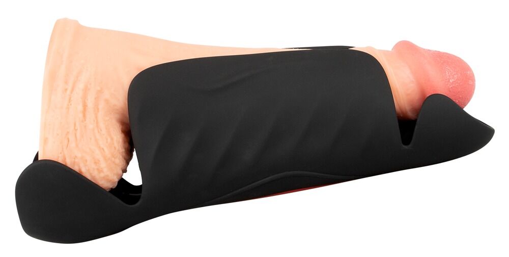 Черный вибромастурбатор с трехточечной стимуляцией Penis Trainer with 3 Point Stimulation — изображение 9