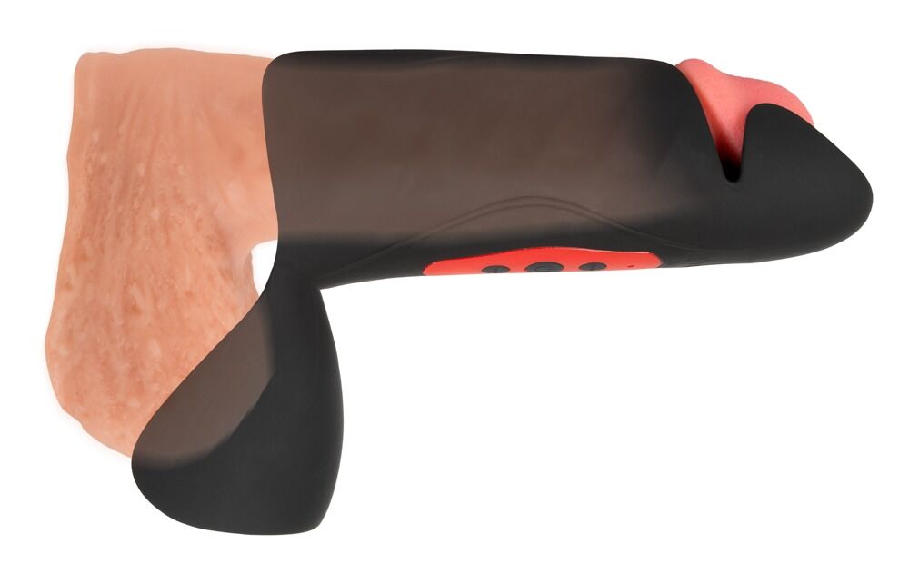 Черный вибромастурбатор с трехточечной стимуляцией Penis Trainer with 3 Point Stimulation — изображение 10