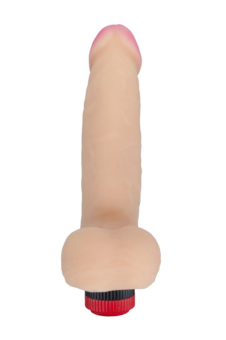 Телесный вибромассажёр HUMAN COPY 5,5 - 17 см. — изображение 3