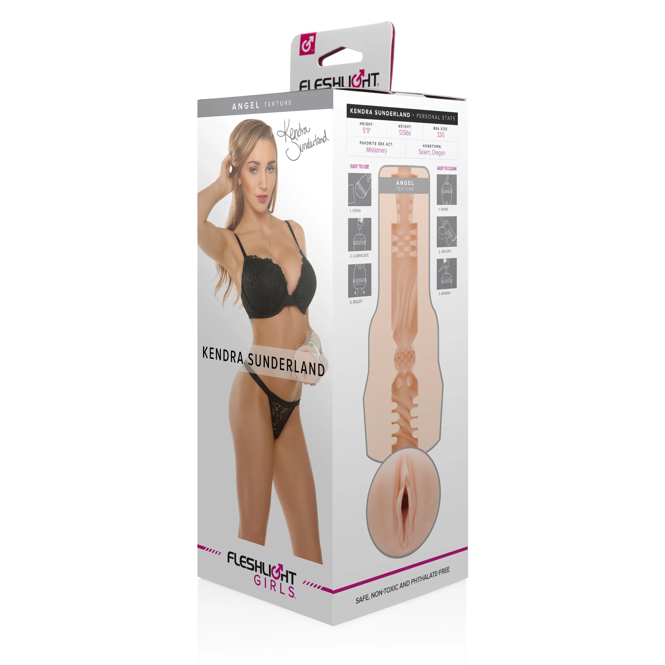 Мастурбатор-вагина Fleshlight Girls - Kendra Sunderland Angel — изображение 2