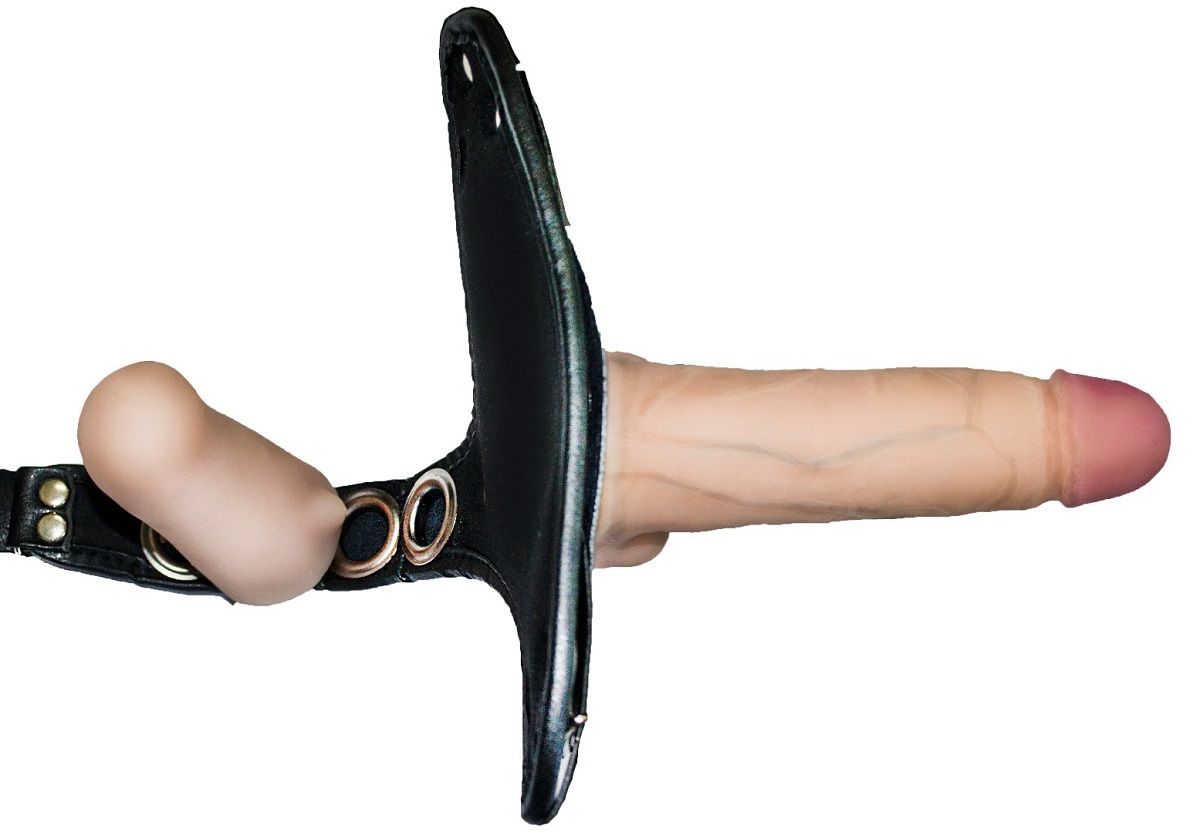 Страпон премиум класс (S) WOMAN MEDIUM с 3 насадками — изображение 4