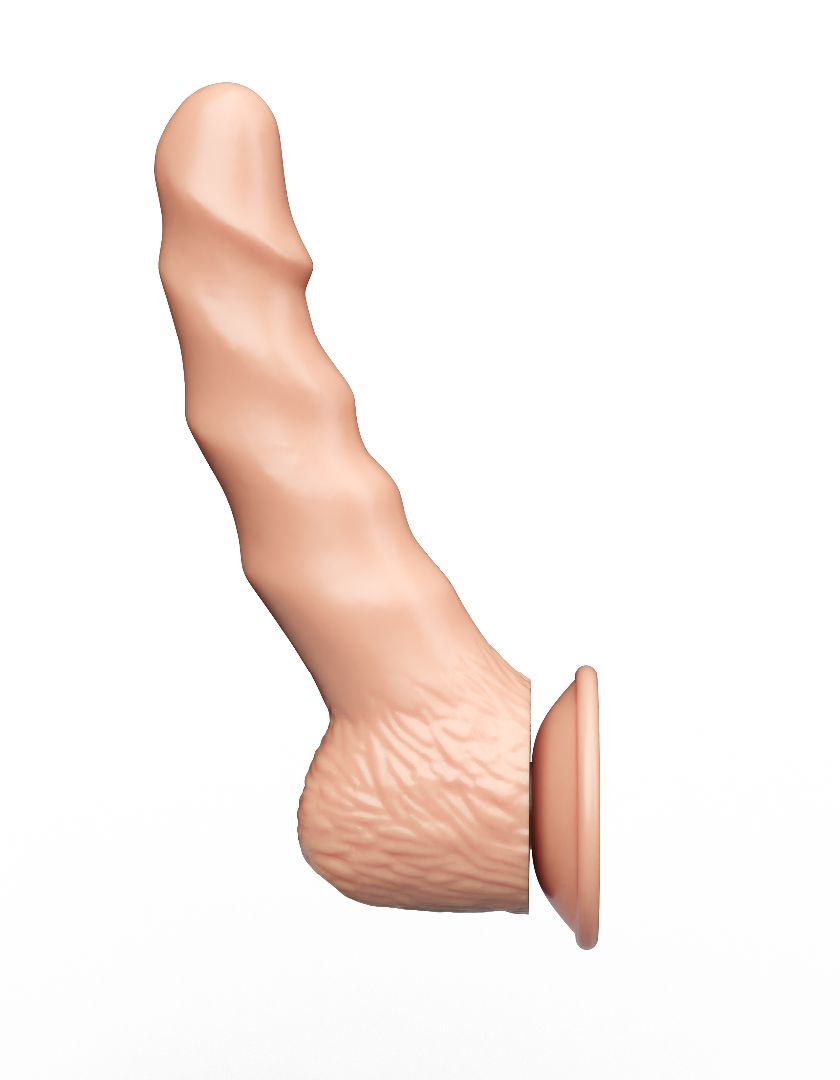 Фаллоимитатор-реалистик на подошве-присоске - 19,5 см. — изображение 6