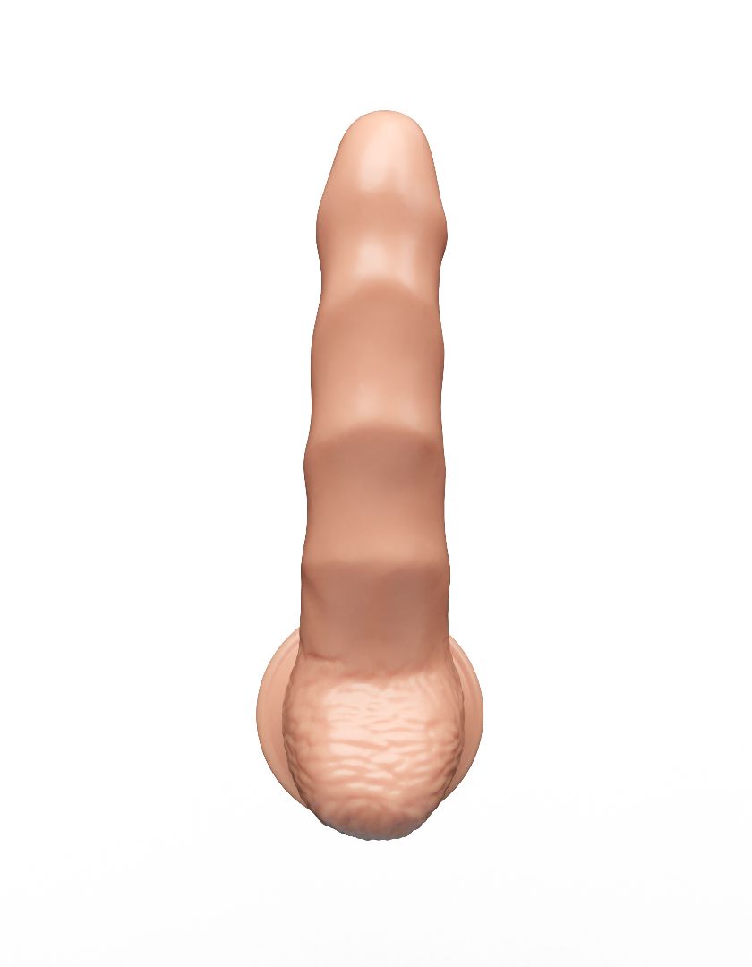Фаллоимитатор-реалистик на подошве-присоске - 19,5 см. — изображение 9
