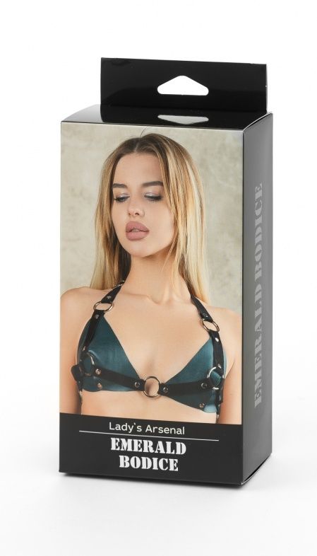 Изумрудный лиф с колечками Emerald Bodice — изображение 3